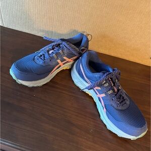 NWOT - ASICS Gel Venture 9 - Women’s 8.5 WIDE - Blue and Pink Running Shoes